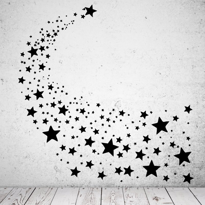 Preview: 46217 Sternenschweif Wandsticker